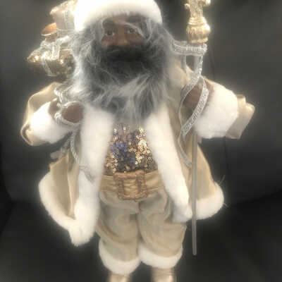 Santa Brushed Gold
