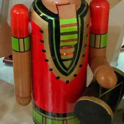 Nutcracker Kwanza Drummer 17”