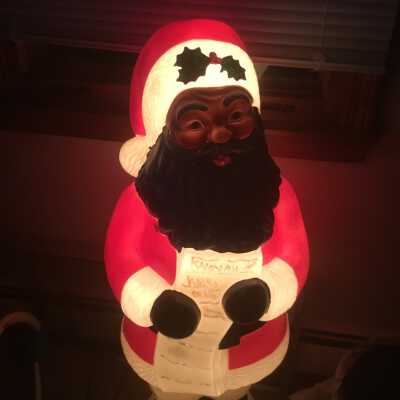 Lighted Santa