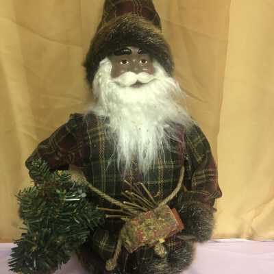 Fir Chopping Santa