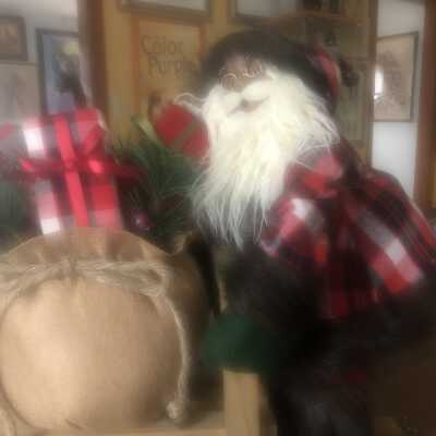Sleigh Riding Santa