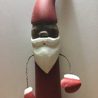 Santa woodcarved