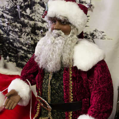 Velveteen Santa Life-size 48"