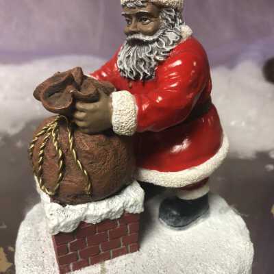 Chimney Top Santa