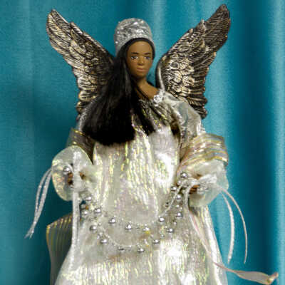 Silver-winged angel