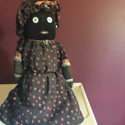 1900 Black Stockinette Doll