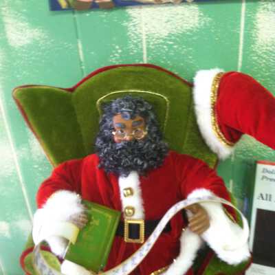 Wing Chair Santa