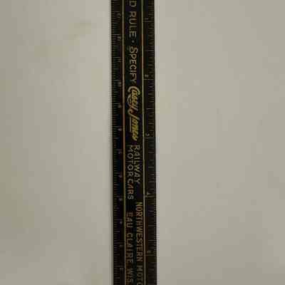 Casey jones ruler