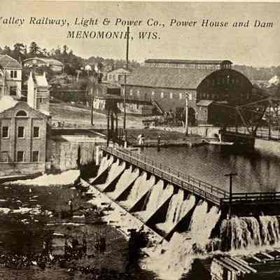 Chippewa valley ry power house.