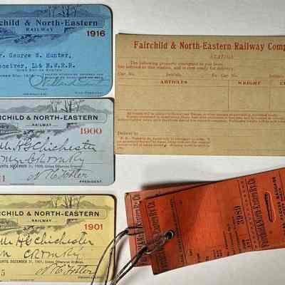 FNE tickets and paperwork