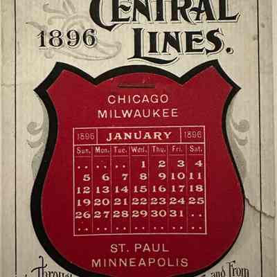 Wisconsin Central Lines calendar