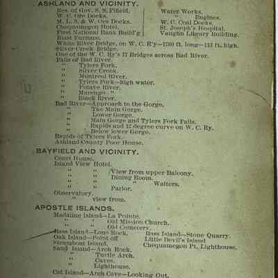 Wisconsin central card stock advertisemenr.