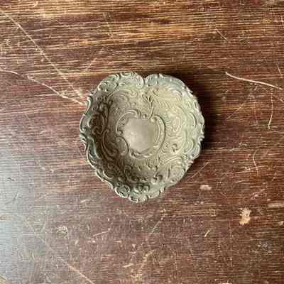 Heart Shaped metal dish