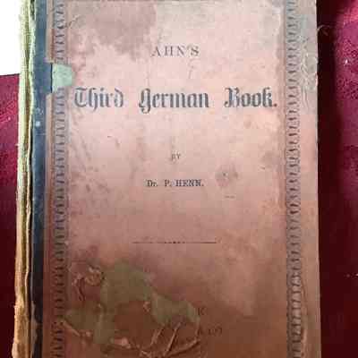 Ahn’s Third German Book