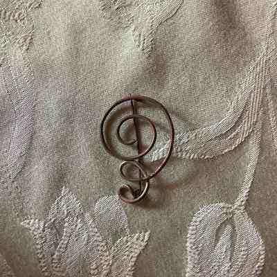 Metal spiral pin