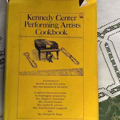 Kennedy Center Performing Artists Cookbook