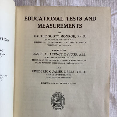 Educational tests and measurements