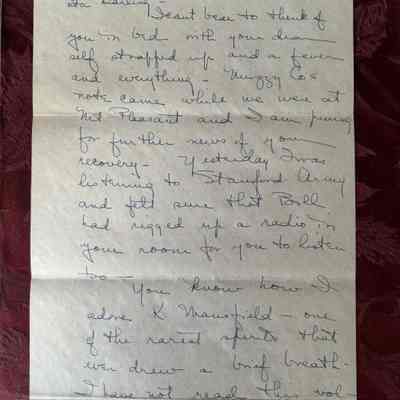 Letter and Newspaper Clipping to Emelita
