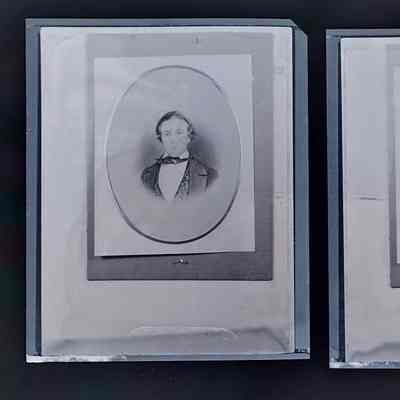 Negative of Watson Augustus Bray at 27 years old