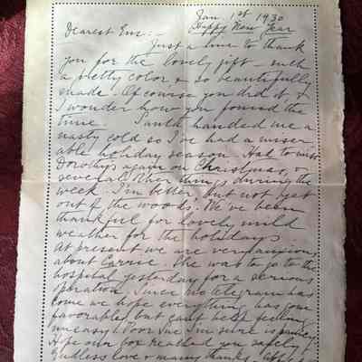 Letters to Emma from Effie