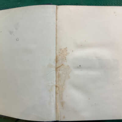 Torn out page