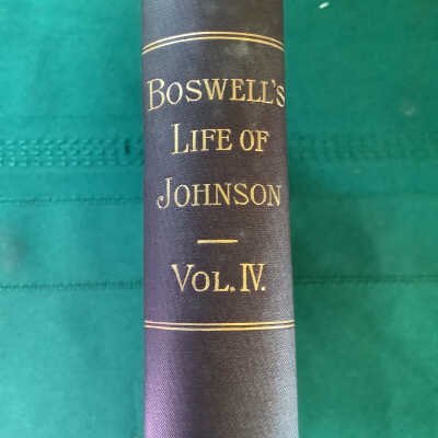 The Life of Samuel Johnson vol. IV