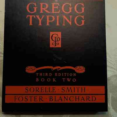 Gregg typing 3rd ed. Bk.2