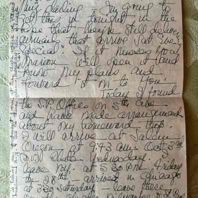 Emelita’s letter from New York