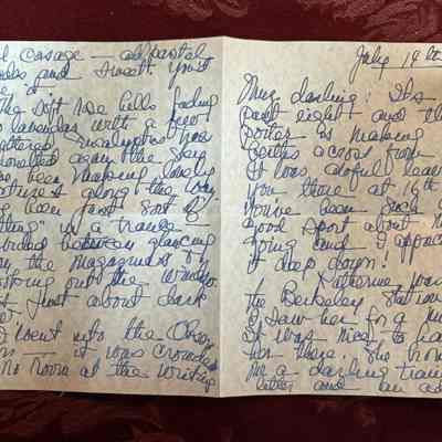 Emelita’s letter from Sacramento