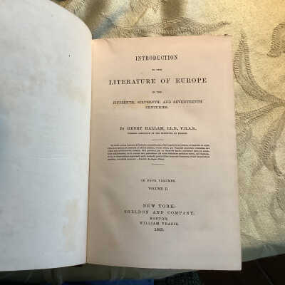 Hallam’s Works VIII