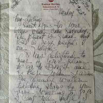Emelita’s letter from Milford Connecticut