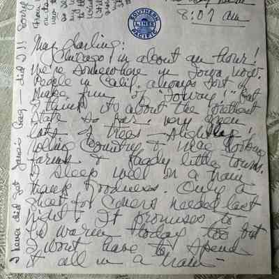 Emelita’s letter from Chicago