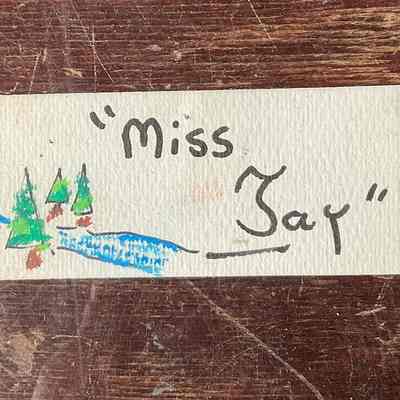 Holiday Name Tag