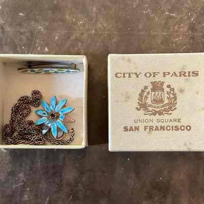 Small box of jewelry