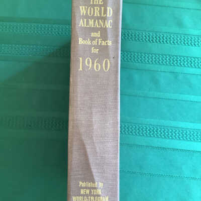 The World Almanac and Book of Facts for 1960