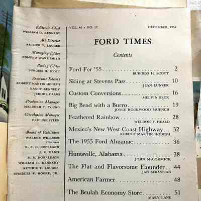 Table of contents