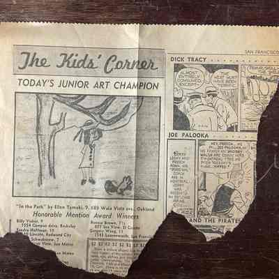 The Kids’ Corner newspaper clipping