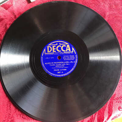 Decca record Alice in Wonderland pt 3 and 4