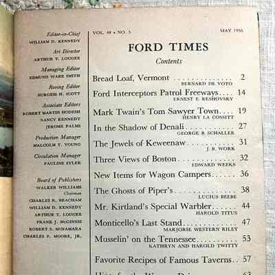 Table of contents