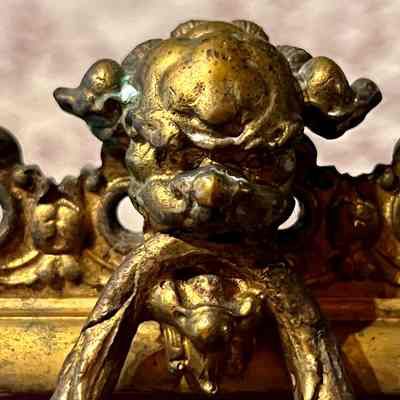 Gargoyle head detail