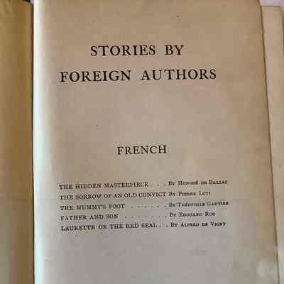 Stories By Foreign Authors