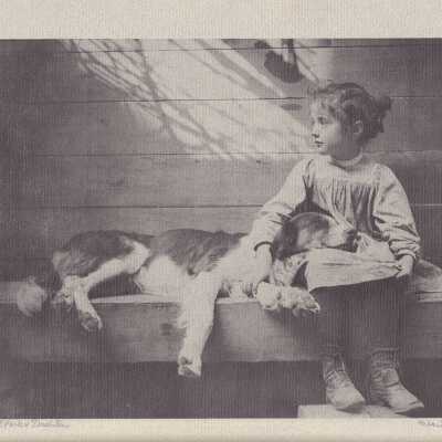 Sparks and Emelita, taken by Edgar A Cohen