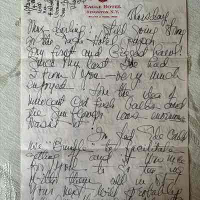 Emelita’s letter from Milford Connecticut