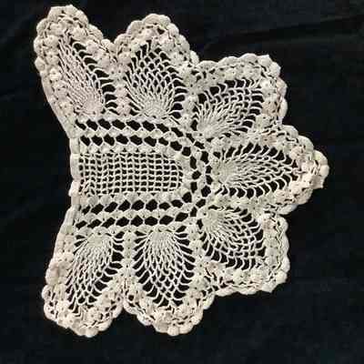Crocheted piece
