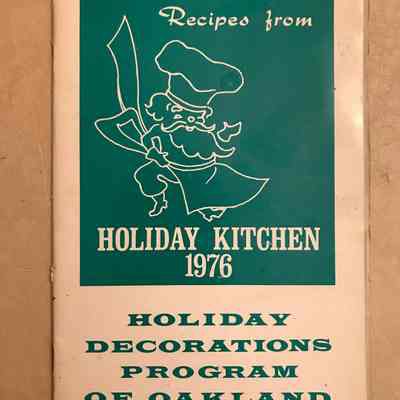 Recipes from Holiday Kitchen 1976