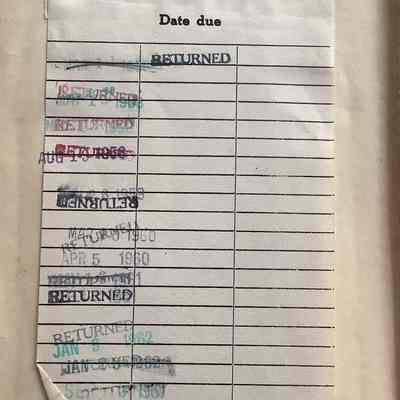 Circulation record