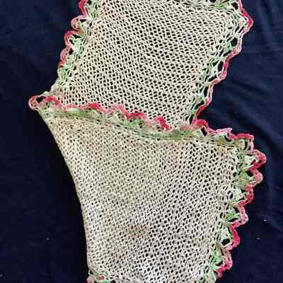 Crocheted piece