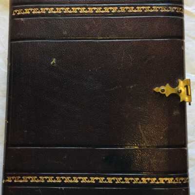 front of case