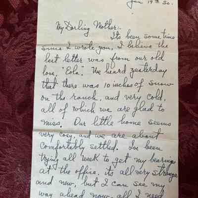 Letter to Emma from Douglass