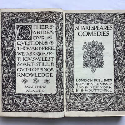 Shakespeare's Comedies